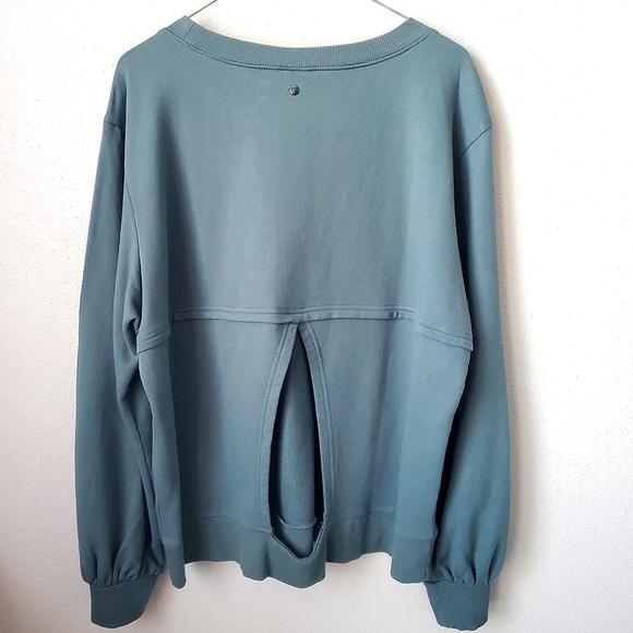 Zella Tops - Z by Zella A-Frame Pullover in Green